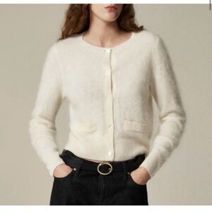 J.Crew Brushed Cashmere Cardigan | sz M